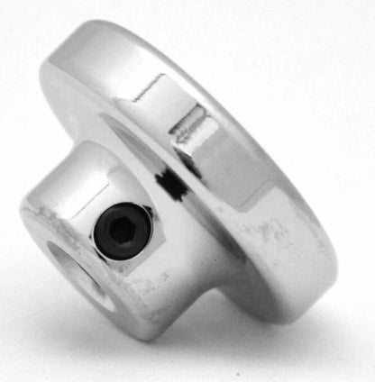 1" Chrome Fan Air Knob Sticker for (Part# 23609)