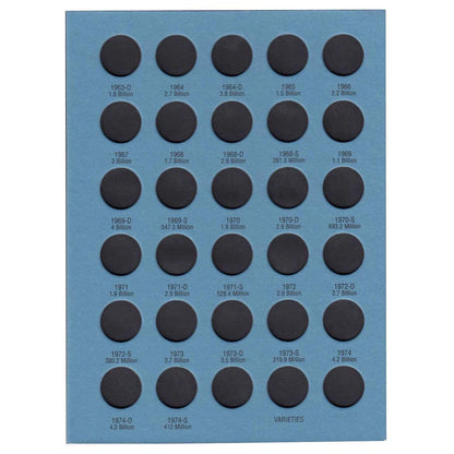 Whitman US Lincoln Cent Coin Holder for (7.125 x 7.625 inches)