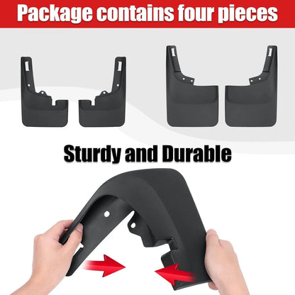 All Weather Splash Guards Mud Flaps for 2021–2024 Ford F-150 (4PCS)