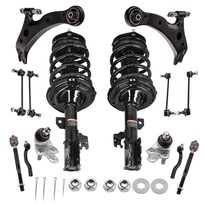 Front Strut w/ Control Arm & Sway Bar End Link for Toyota Camry (2007–2011)