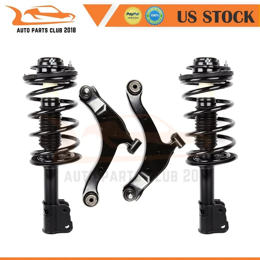 Set of 4 Front Shock Strut Spring Assembly for Dodge Neon (2000–2005)