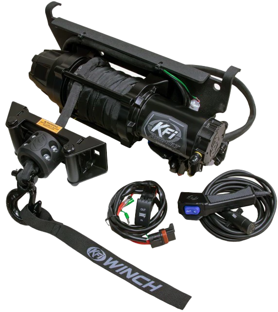 KFI Assault 5000lbs Winch for Winch Components & Accessories (102160)