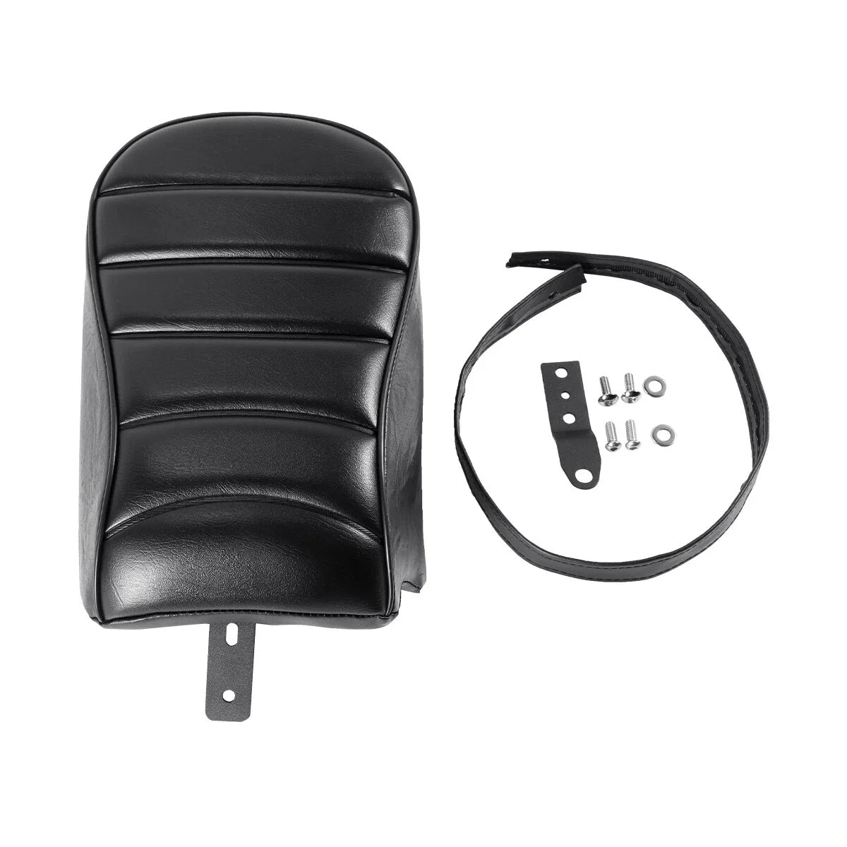 Rear Passenger Seat with Footpegs for Harley Sportster Iron 883 1200 (2016–2022)