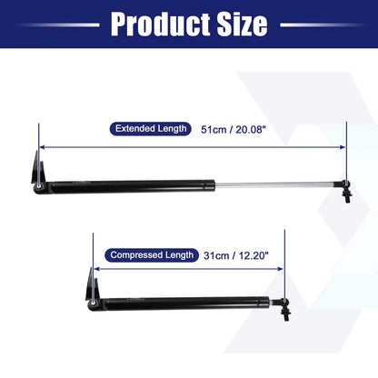 2 Pcs Rear Trunk Lift Supports Struts Gas Spring 63269SG032 for Subaru