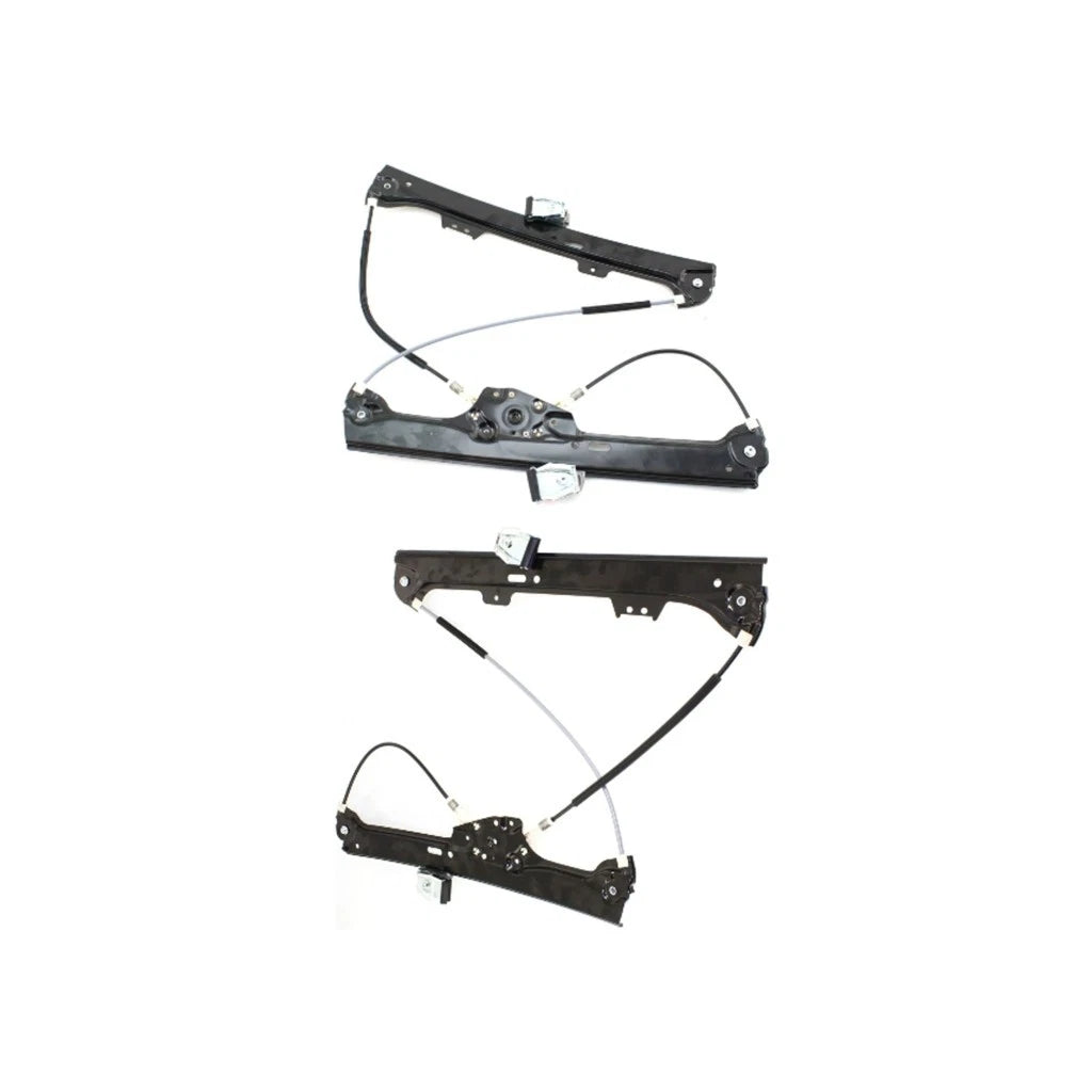 Set of 2 Window Regulators for BMW 545i (2004–2005) PLX-M0-USA-REPB462902-CL360A71, BM1350114, BM1351114