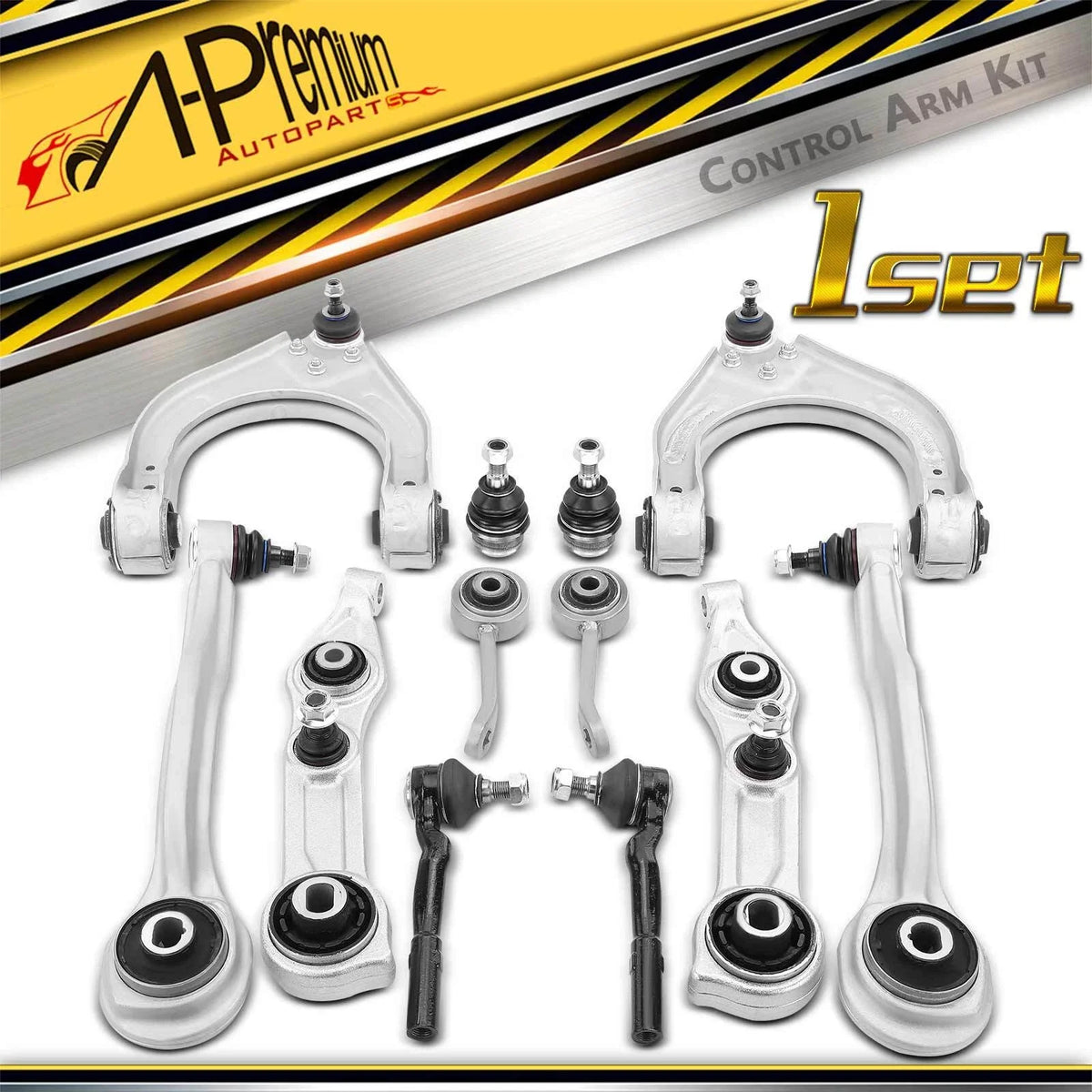 Set of 12 Control Arm Ball Joints for Mercedes-Benz C219 W211