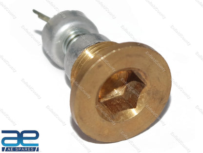 Oil Drain Brass Nut for Lambretta Li GP SX TV Series 1 2 3 Scooters