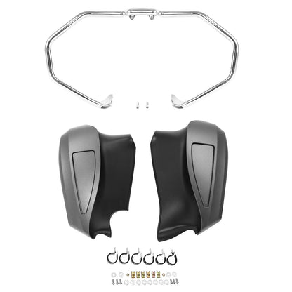Engine Guard Crash Bar & Lower Vented Fairing for Indian Chieftain (2019–2025)