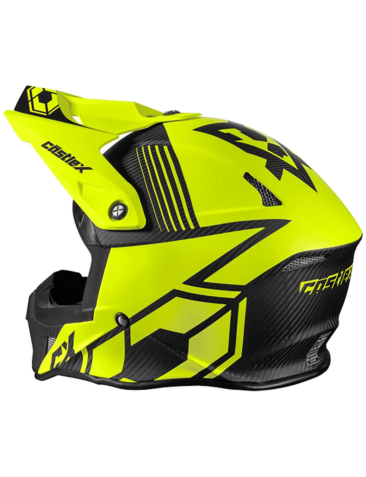 Adult Castle X MX Helmet for Off Road ATV UTV (2XL) 35-4539