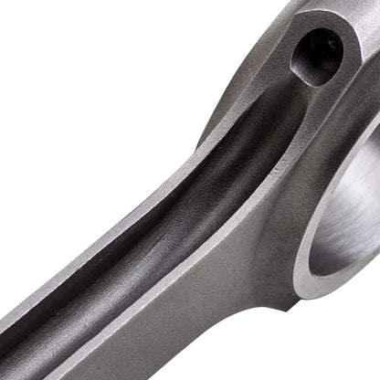 Set of 6 Forged H-Beam Connecting Rods with ARP2000 Bolts for BMW N54B30 (2007–2010)