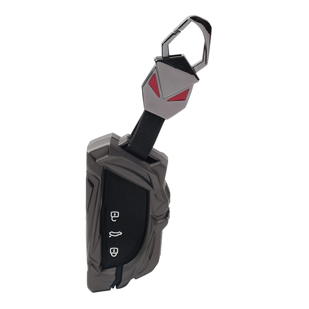 3 Button Key Shell Cover Fob for VW Polo (2019–2023)