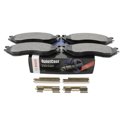 Bosch QuietCast Front Semi-Metallic Brake Pads for Dodge Ram 1500 (2002–2023)