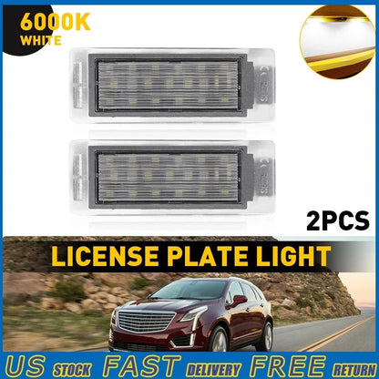 LED License Plate Light for Cadillac CTS ELR XTS SRX (2010–2019)