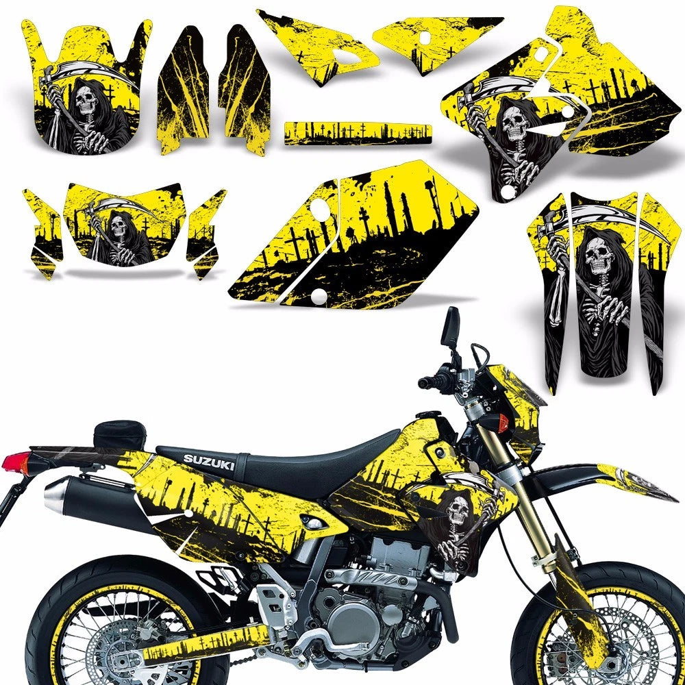 Graphics MX Decals + # Plates for Suzuki DRZ400 S/SM (2000–2023)