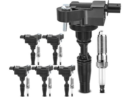 Ignition Coil Set with Spark Plugs for Cadillac ATS (2016–2019) 59637ZZNG