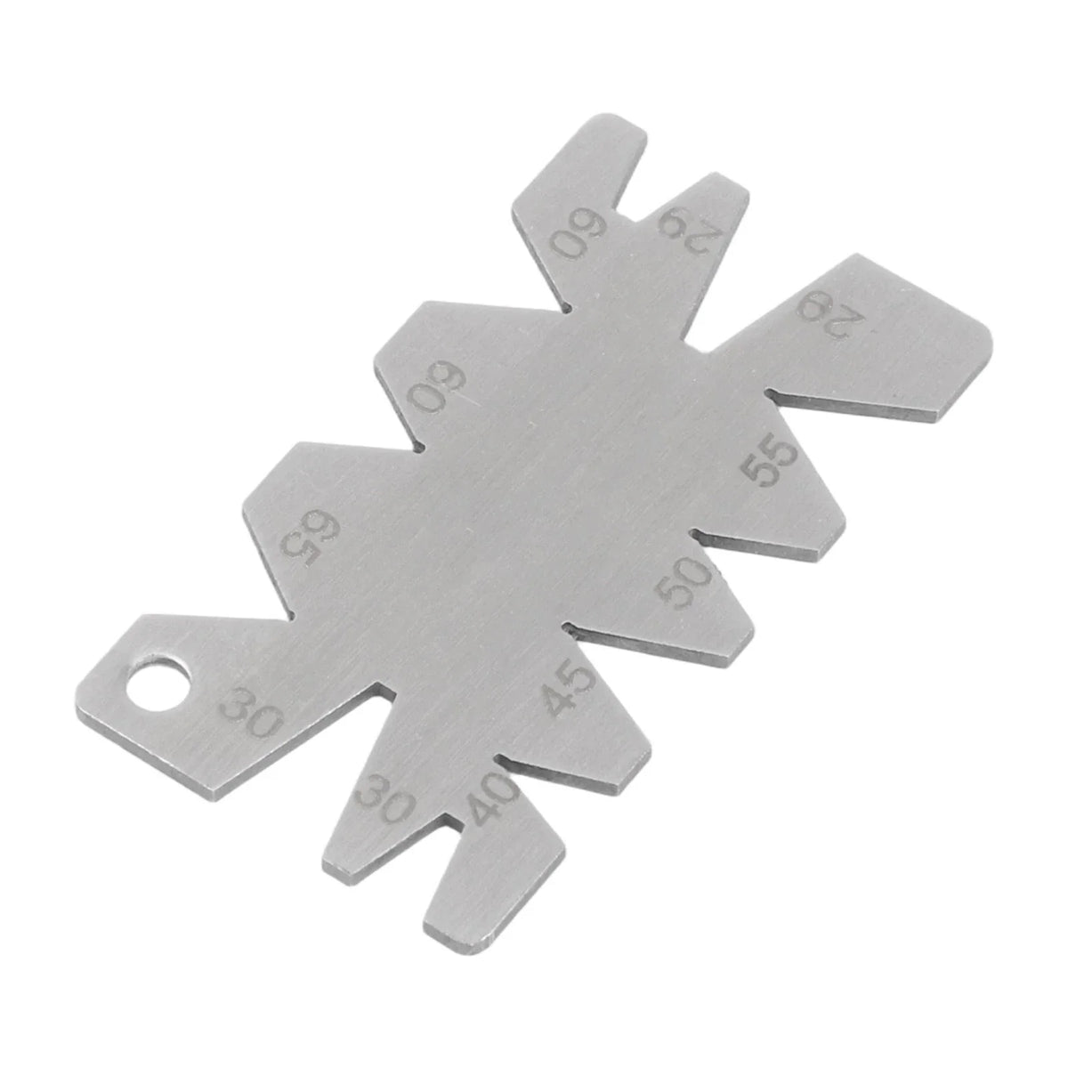 Angle Gauge Ruler Set for Automotive Layout Tools (29/30/40/45/50/55/60/65 Deg)