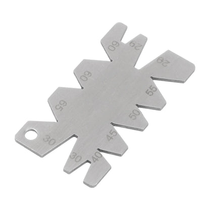 Angle Gauge Ruler Set for Automotive Layout Tools (29/30/40/45/50/55/60/65 Deg)