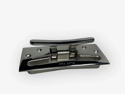 Flat-Top Cleats 10in for - Stainless Steel, Heavy Duty