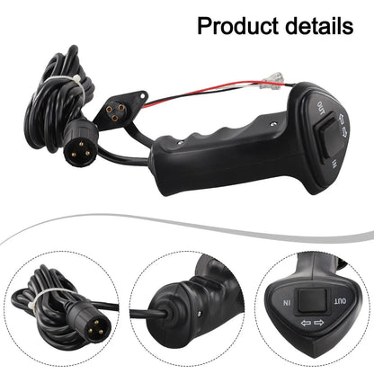 3-Pin Handheld Remote for Electric Winches for Cars and Trucks