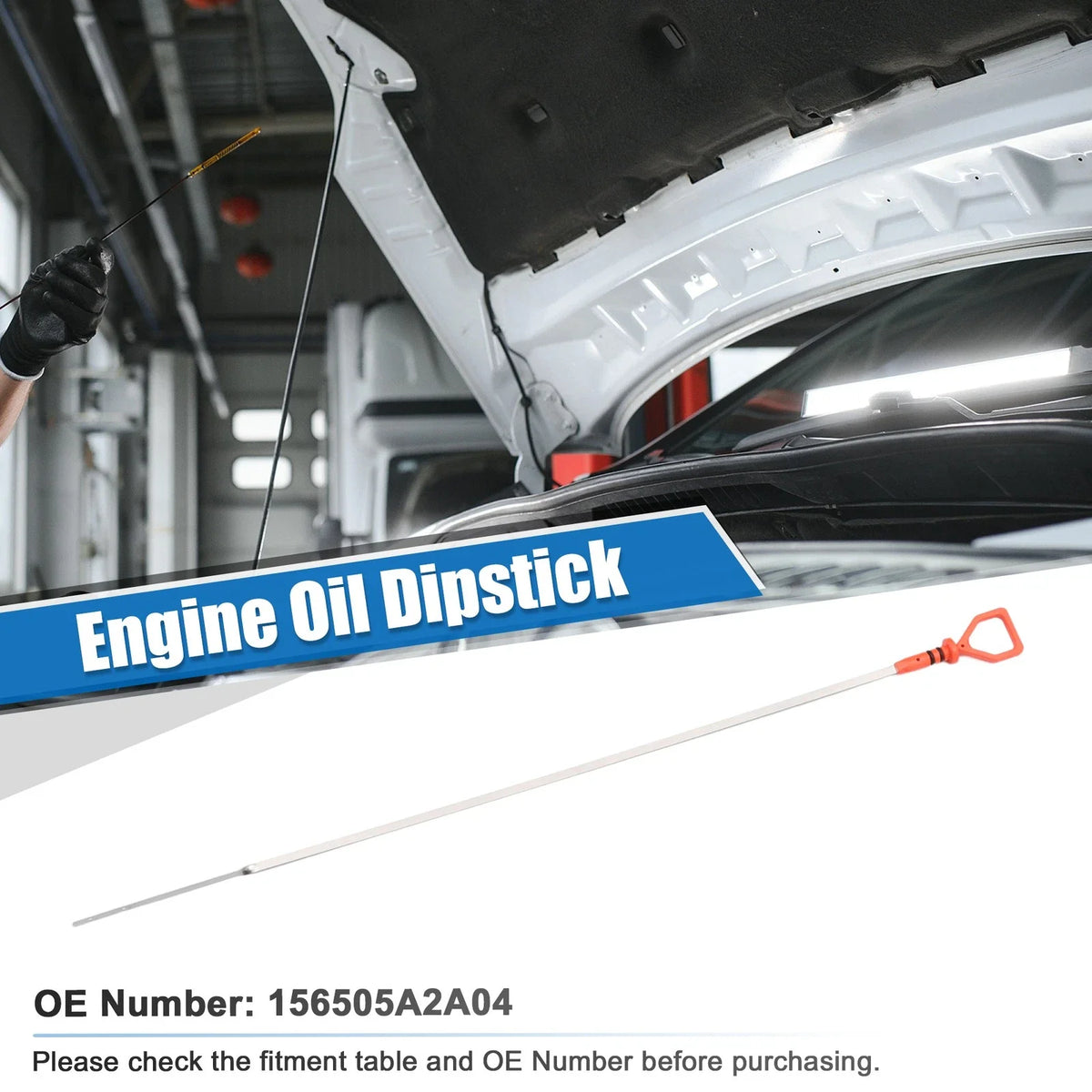 Engine Oil Level Indicator Dipstick for Honda Accord (No. 156505A2A04)
