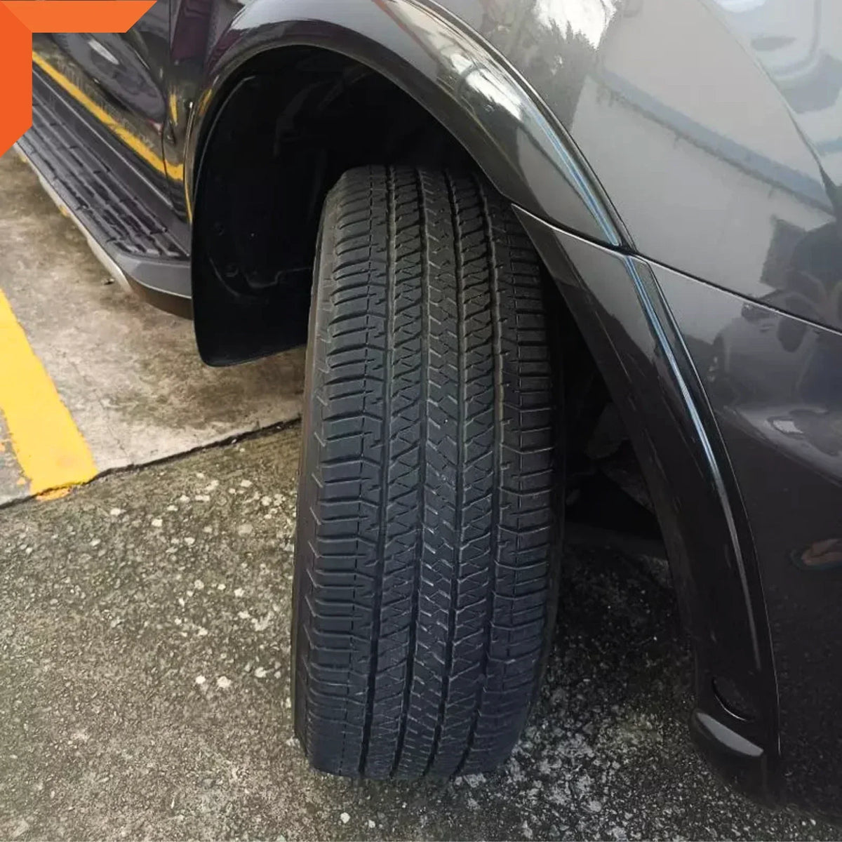 3" Black Fender Flares for Ford Ranger UTE T6 PX3 (2018-2021)