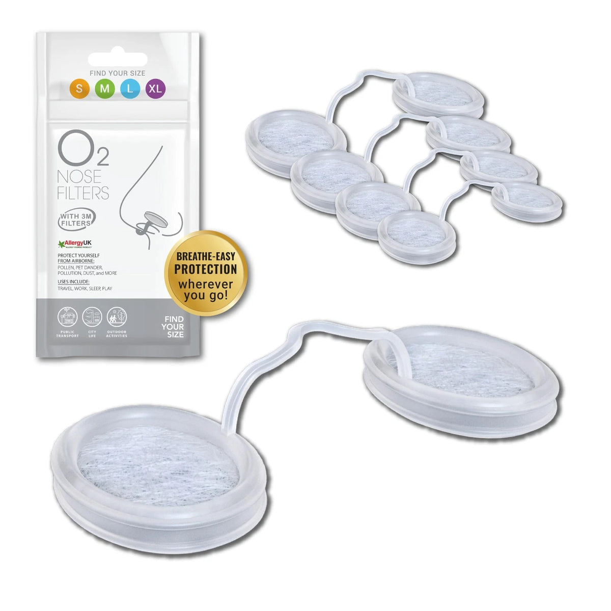 Nasal Screens for Trial Pack (Clear)