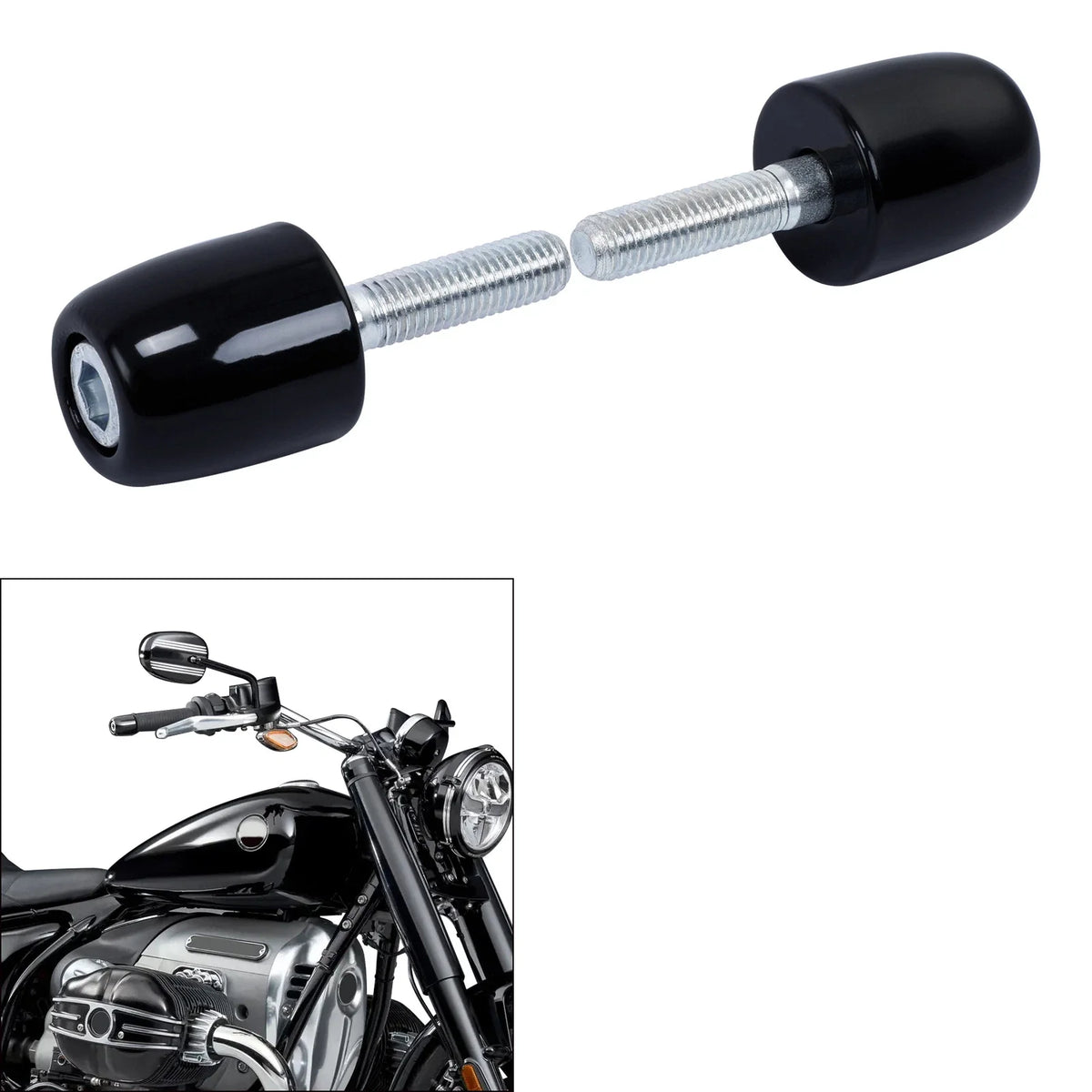 Handlebar Vibration Absorber Bar Ends for BMW R18 (2021–2023)