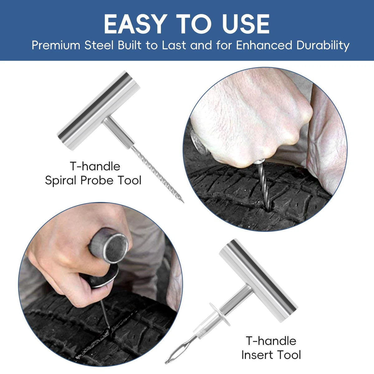 36 Pcs Tire Plug Kit for Car (No Specific Years)
