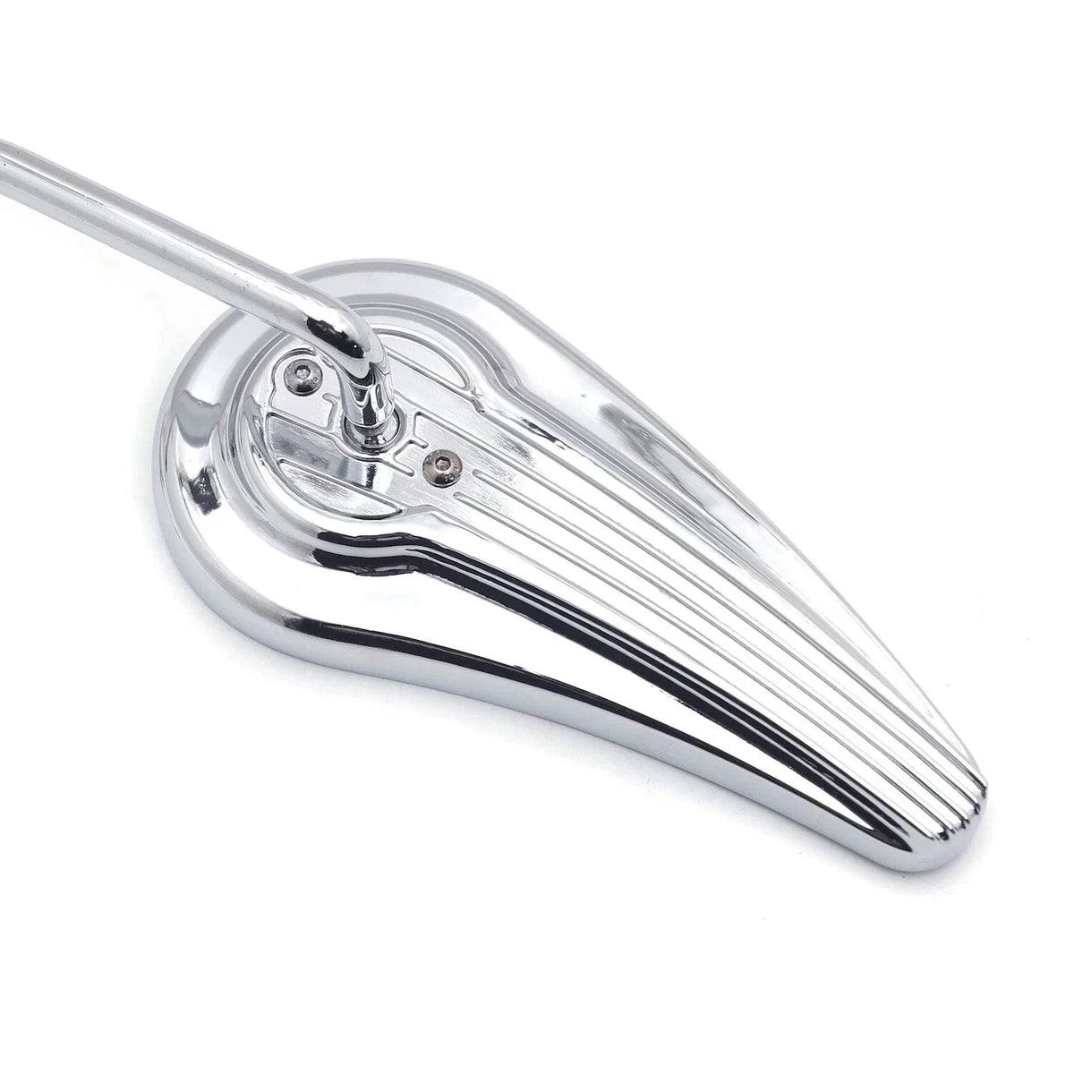 Chromed Custom Aluminum Mirrors for Harley Sportster FXE FXSB FXWG (1971–2023)