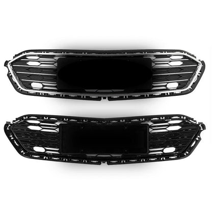 Chrome Front Upper Middle Lower Grille for Chevrolet Cruze (2016–2018)