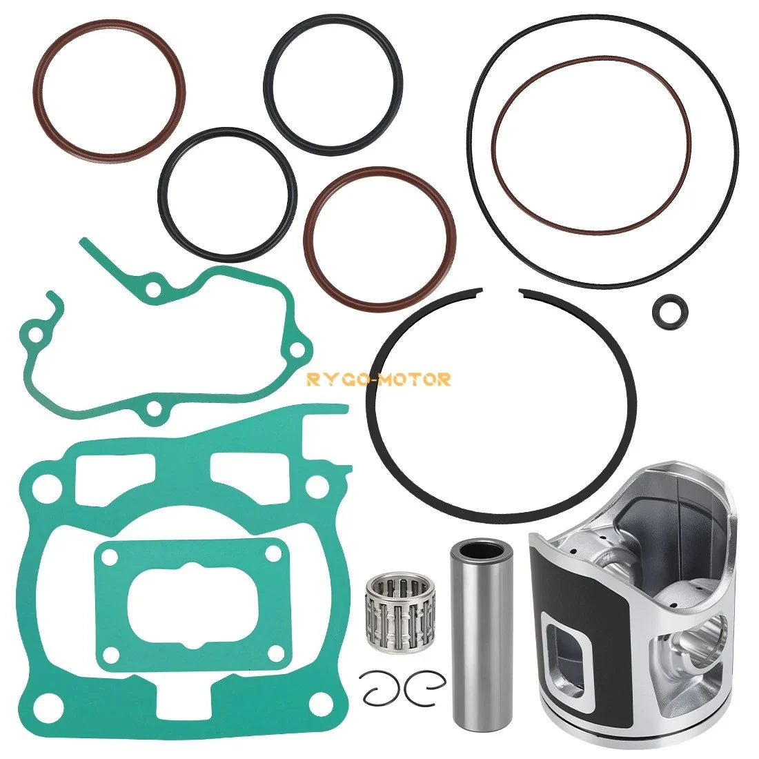 Piston Ring Kit & Top End Gaskets Set for Yamaha YZ125 (1998–2000)