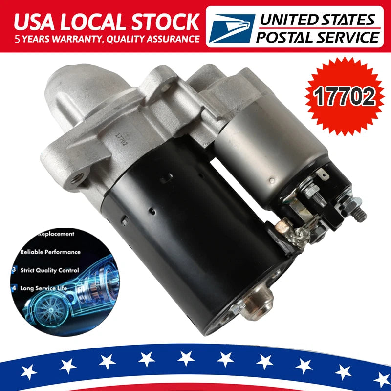 Starter Motor for BMW 318i 318ti 323i (1996–2000) 12411740574 SR0448X