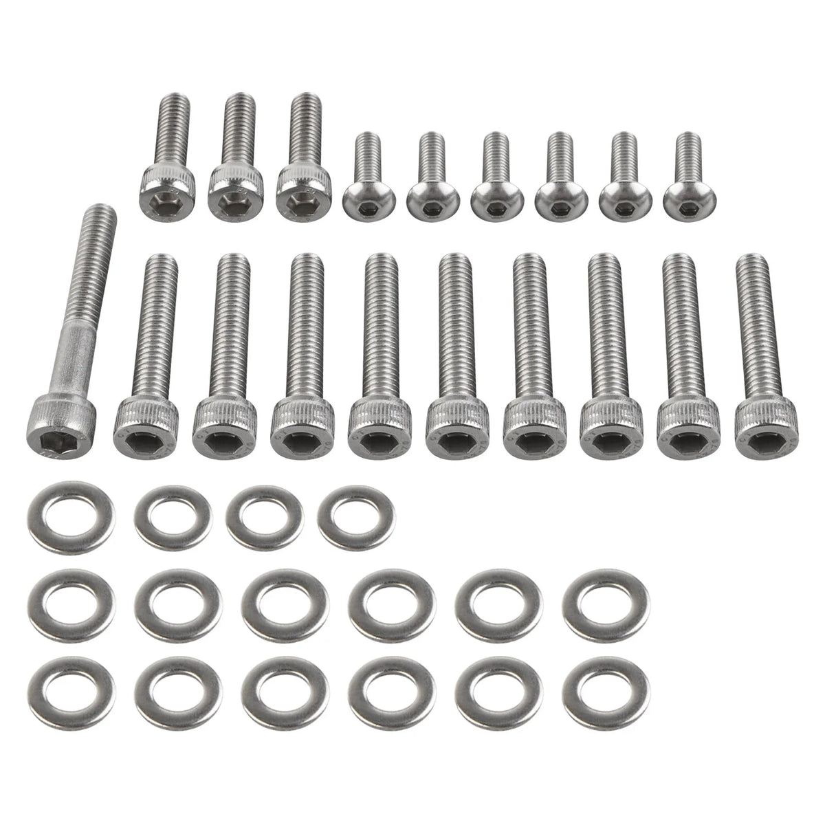 Set of 4 Right Case Cover Bolts Washers for Yamaha Banshee 350 (1987–2006)