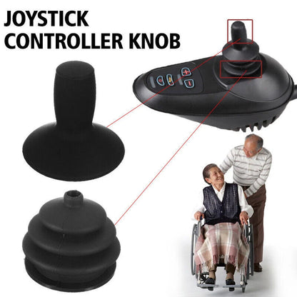 2X Electric Wheelchair Grip Knob Controllers for Joystick Knobs and Cover