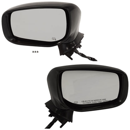 Set of 2 Heated Mirrors for Subaru Impreza