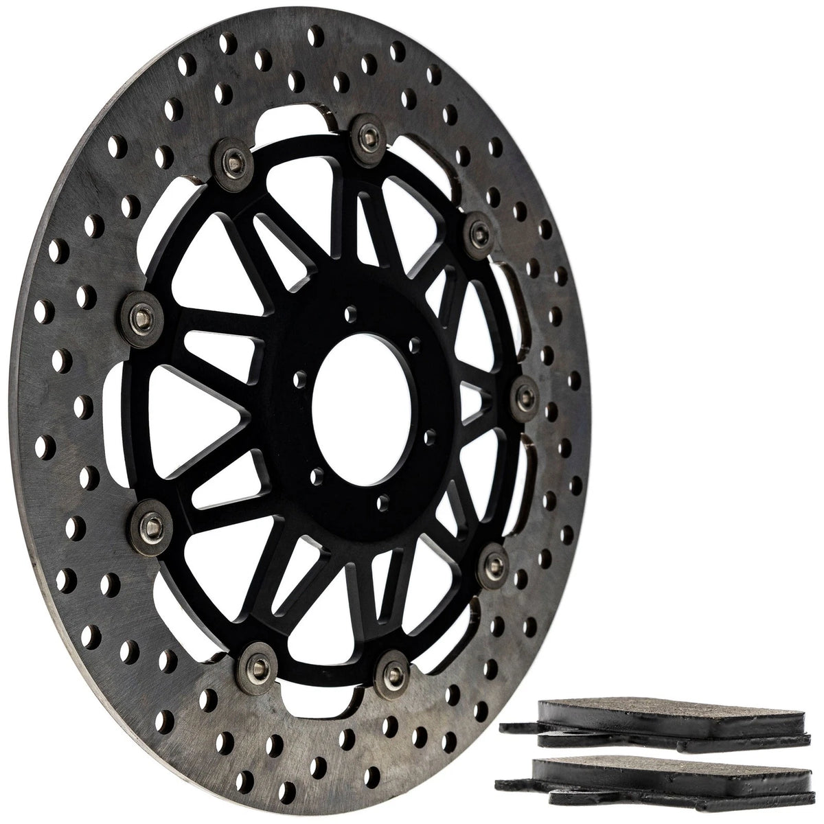 Front Left Brake Rotor Pad Kit for Honda (06455-MCZ-016)