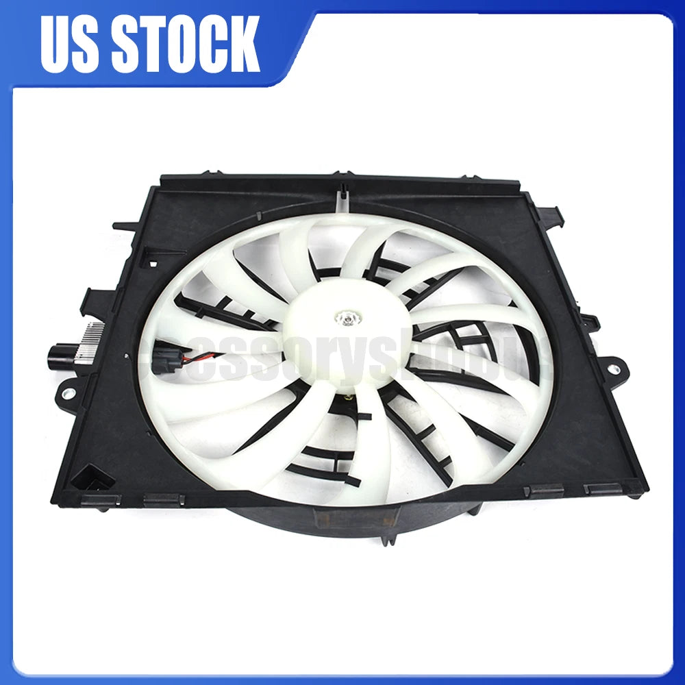 Radiator Fan Motor Assembly for ATS Camaro CTS (2013–2020) 84001483, 75966