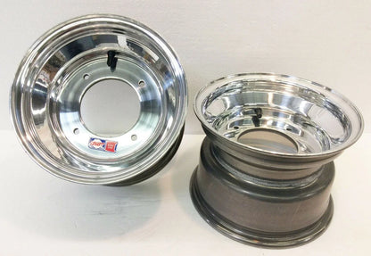 Set of 2 DWT Sport Red Label 11x7 Rear Wheel Rims for Honda TRX 700XX (2008–2014)