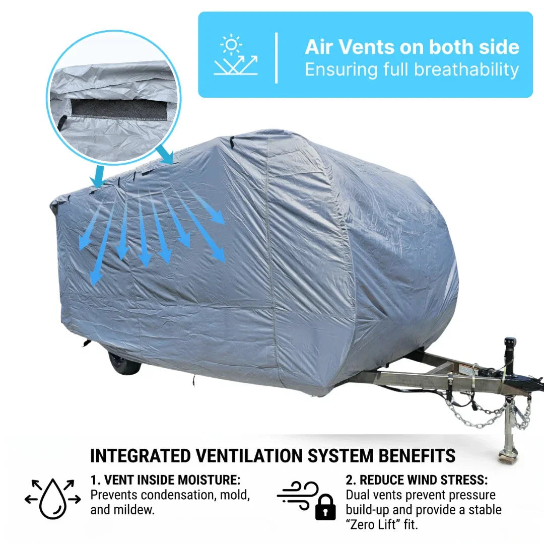 ShieldAll ALJO 190LT Travel Camper Trailer Cover (Dry-Tech)