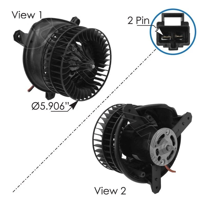 Blower HVAC for IHC (2018–2023) Part# BOA8041500879, 3542611C2, 010819