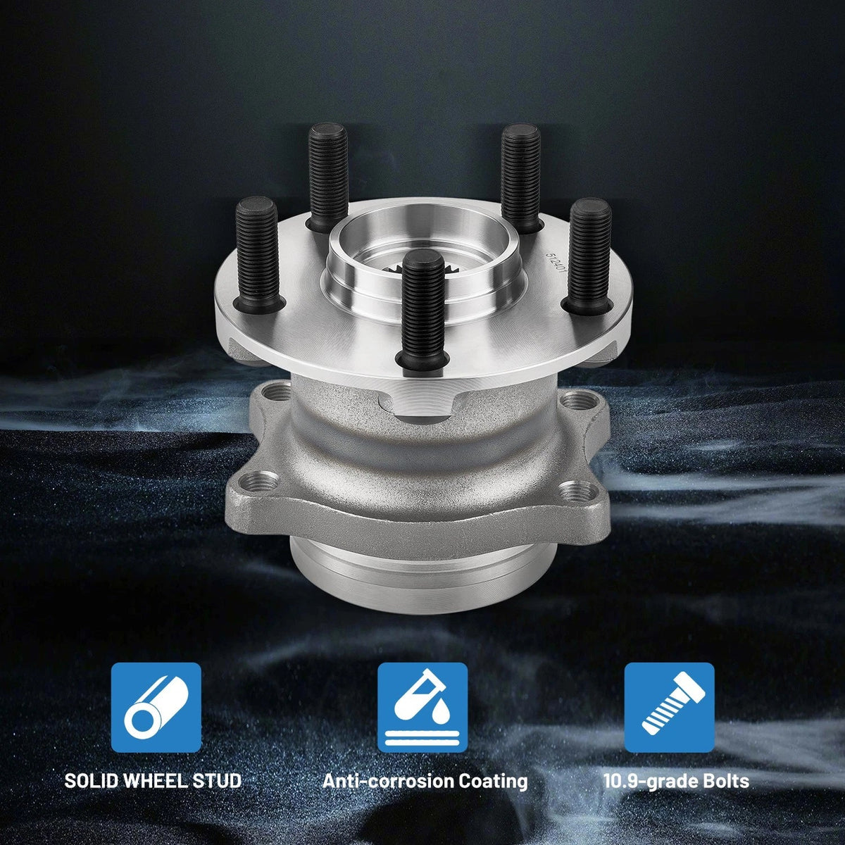 Rear Wheel Bearing & Hub for Subaru Forester Impreza XV (2008–2014)