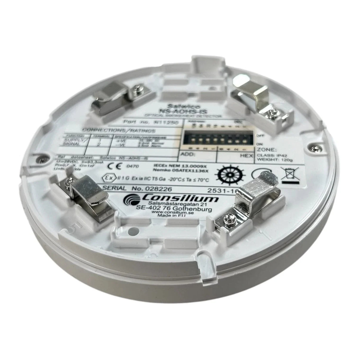 Marine Optical Smoke/Heat Detector for Consilium N11250
