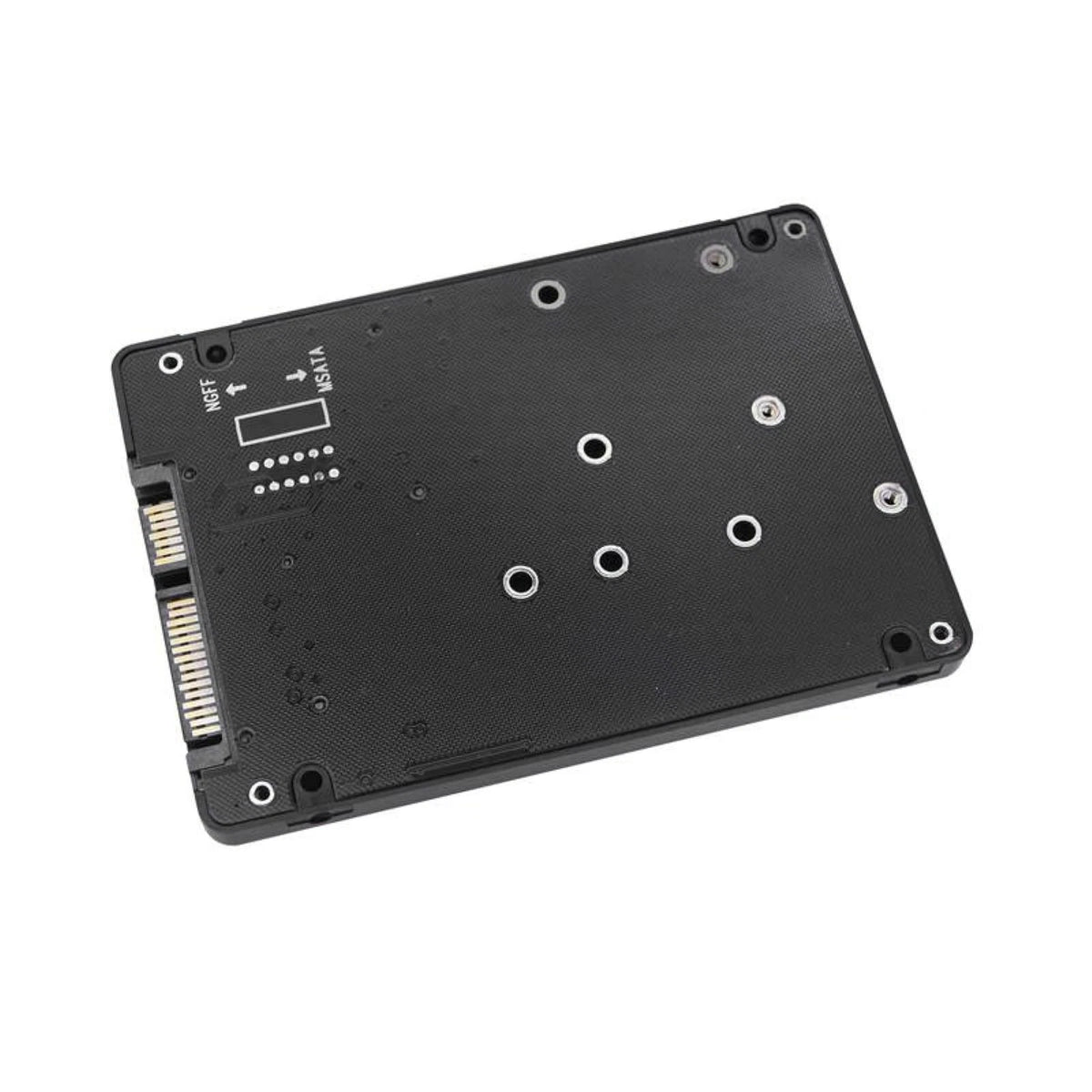 2X Adapter Card 2 in 1 Converter for M.2 NGFF (B/B&M key), MSATA