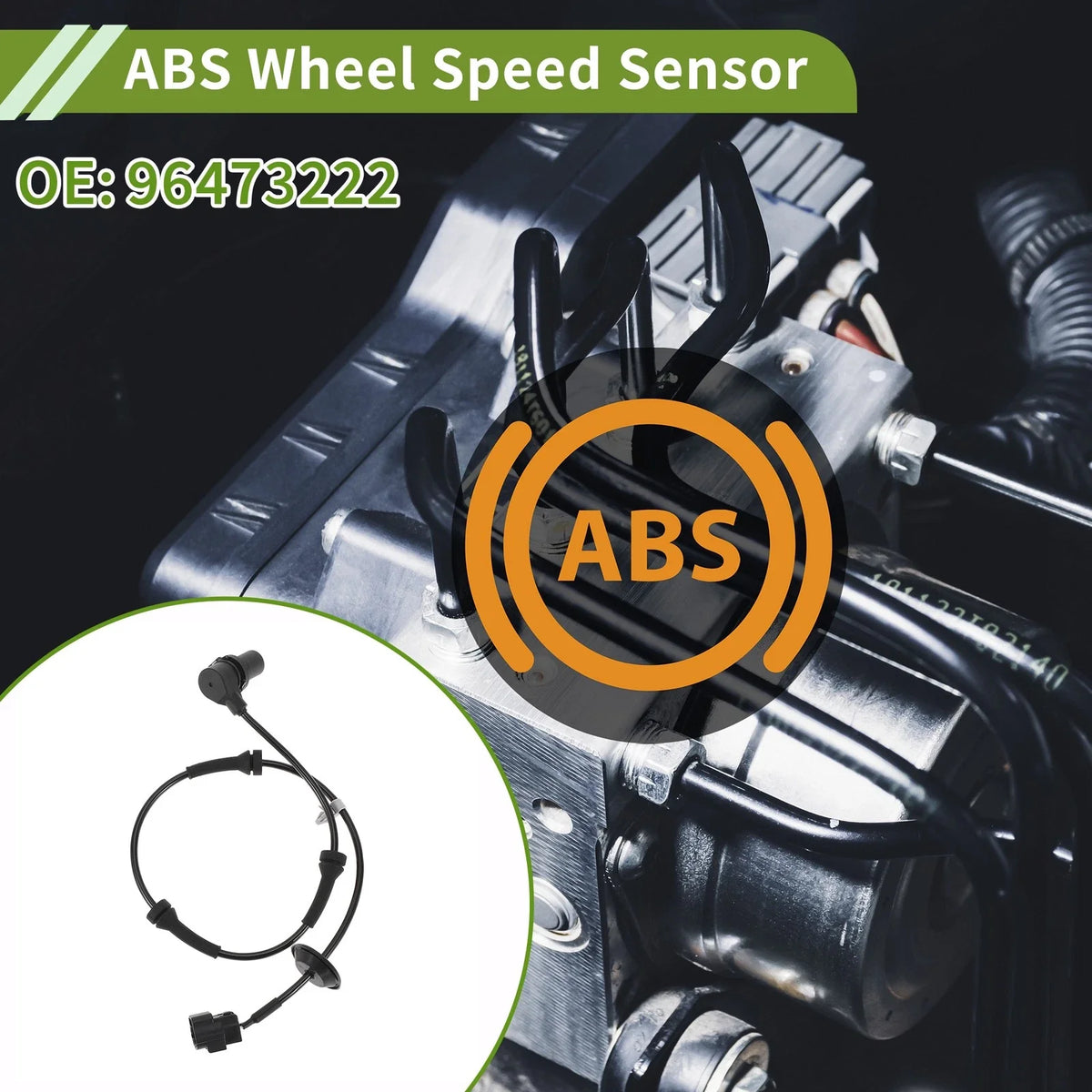 ABS Wheel Speed Sensor No. 96473222 for Chevrolet Aveo (2004–2011)