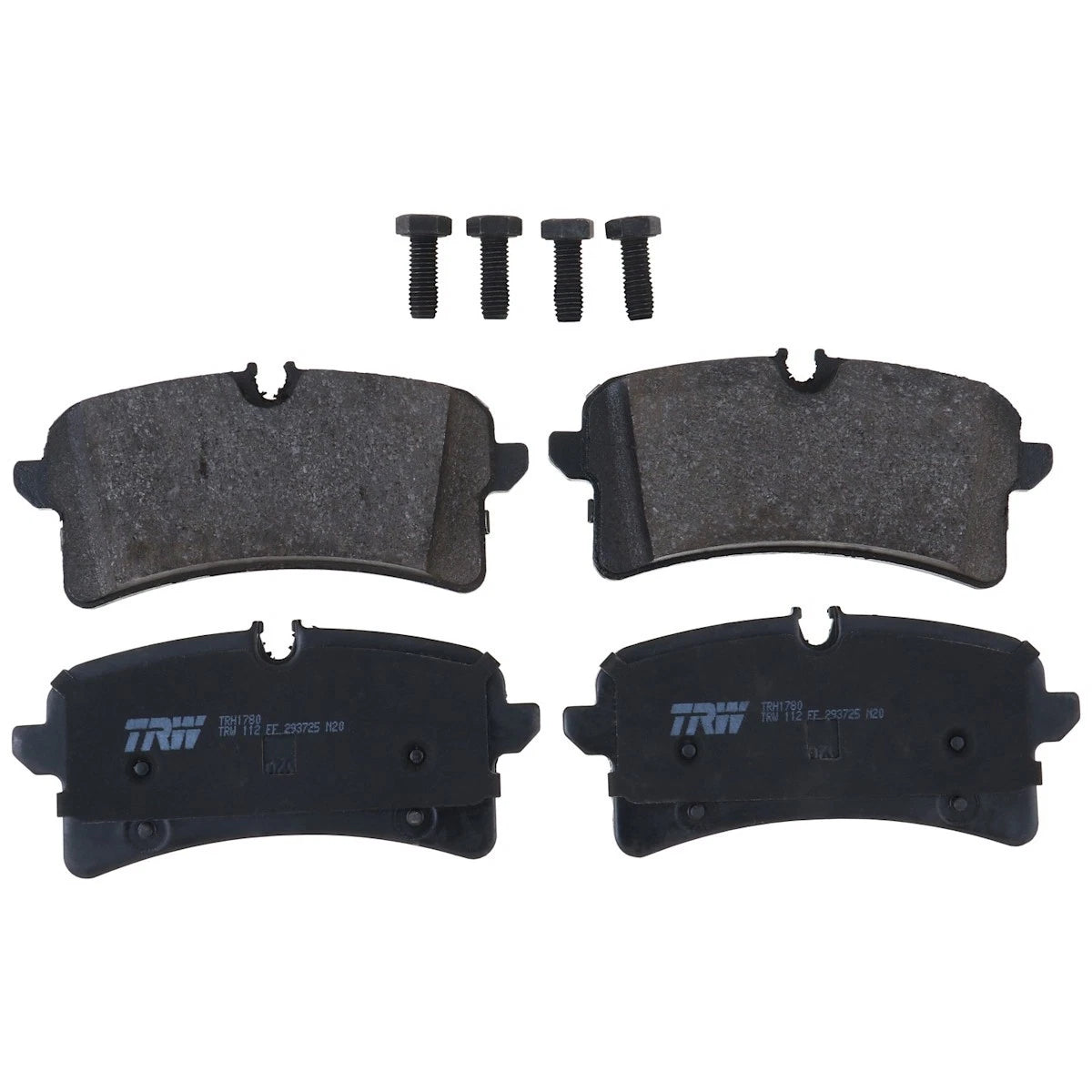2X TRH1780 Brake Pad Set for Porsche Macan (2015–2018) Rear