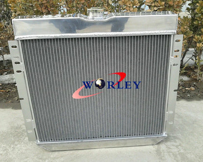 Aluminum Radiator, Shroud & Fan for Ford Fairlane, Mustang (1963-1969)