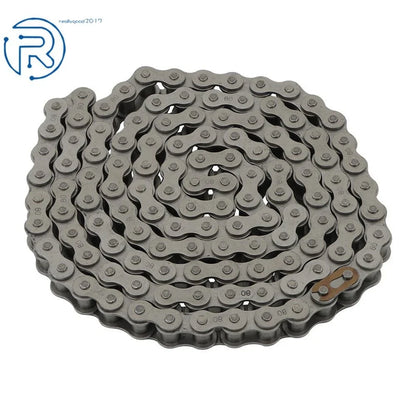 10 Feet of #80 Carbon Steel Roller Chain for Various Applications