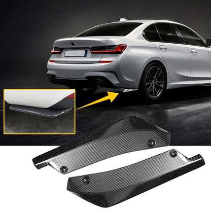 2Pcs Rear Bumper Lip Diffuser Splitter Canard for