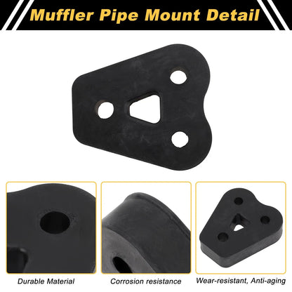 Muffler Exhaust Hanger for Kia Sportage (2011–2016) No. 35951 Black 1Pc
