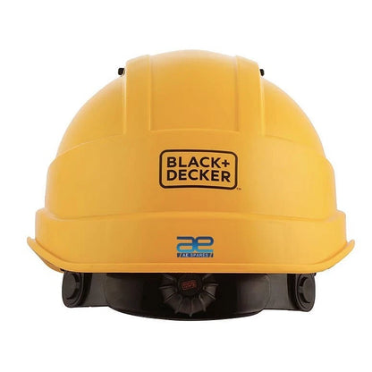 Black+Decker Industrial Safety Helmet for Professional (Yellow)